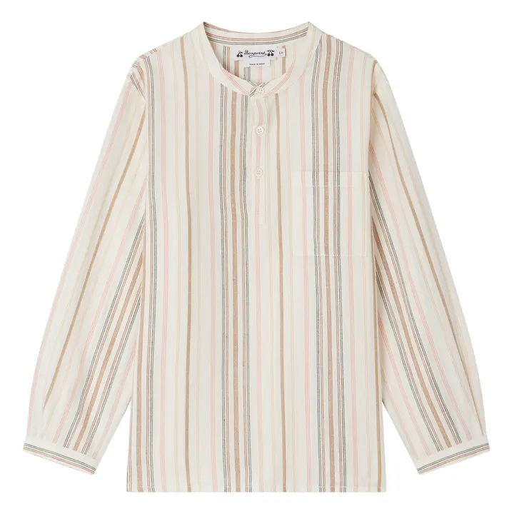 Bonpoint Kurta Rayures Artiste | Ecru