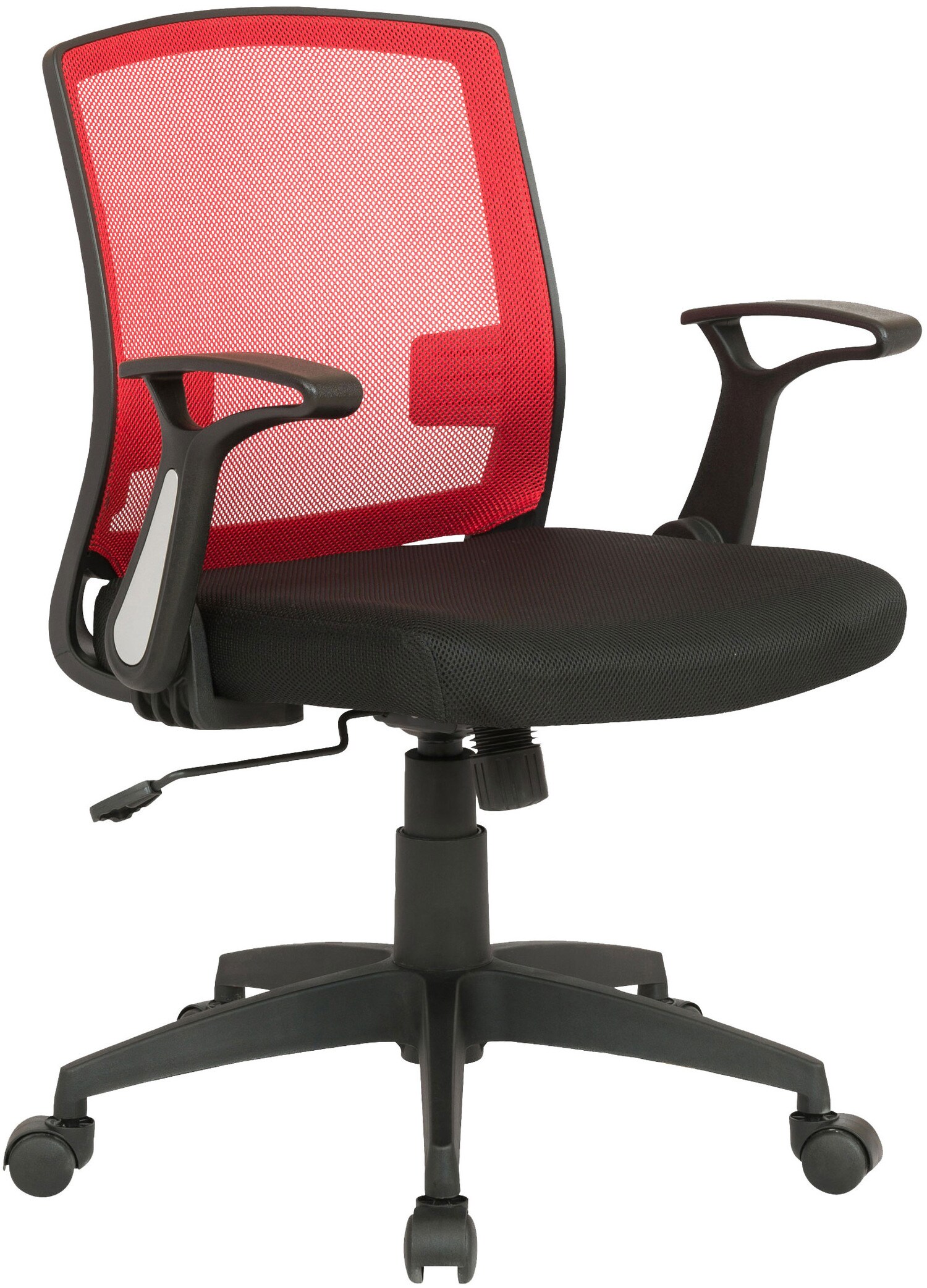 TPFLiving Bürostuhl Rennes mit atmungskativem Netzbezug Schwarz/Schwarz