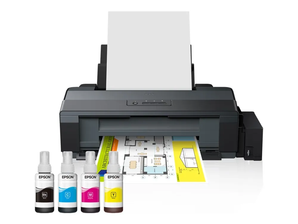 Epson EcoTank ET-14000 - Printer - farve - blækprinter - kan genopfyldes - A3 - 5760 x 1440 dpi - op til 15 spm (mono) / op til 5.5 spm (farve) - kapacitet: 100 ark - USB