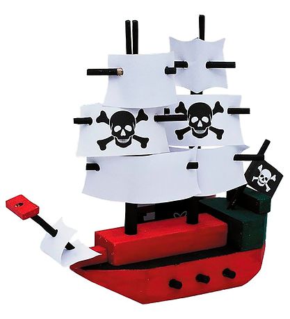 Gift In A Tin Bygges?t - Build - Pirate Ship In A Tin