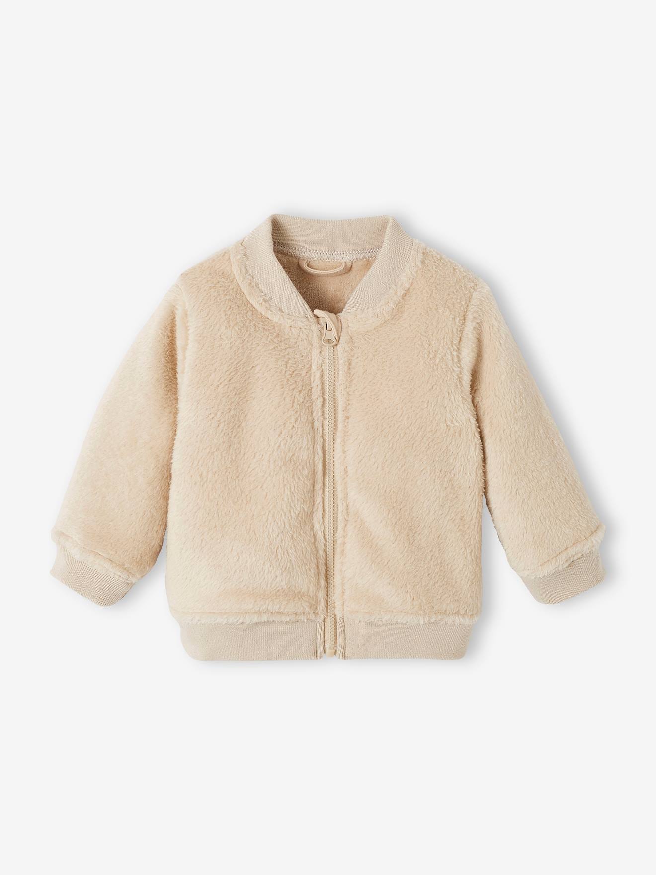 Parka 3 em 1 para bebê menino com jaqueta removível de malha azul-escura lisa.