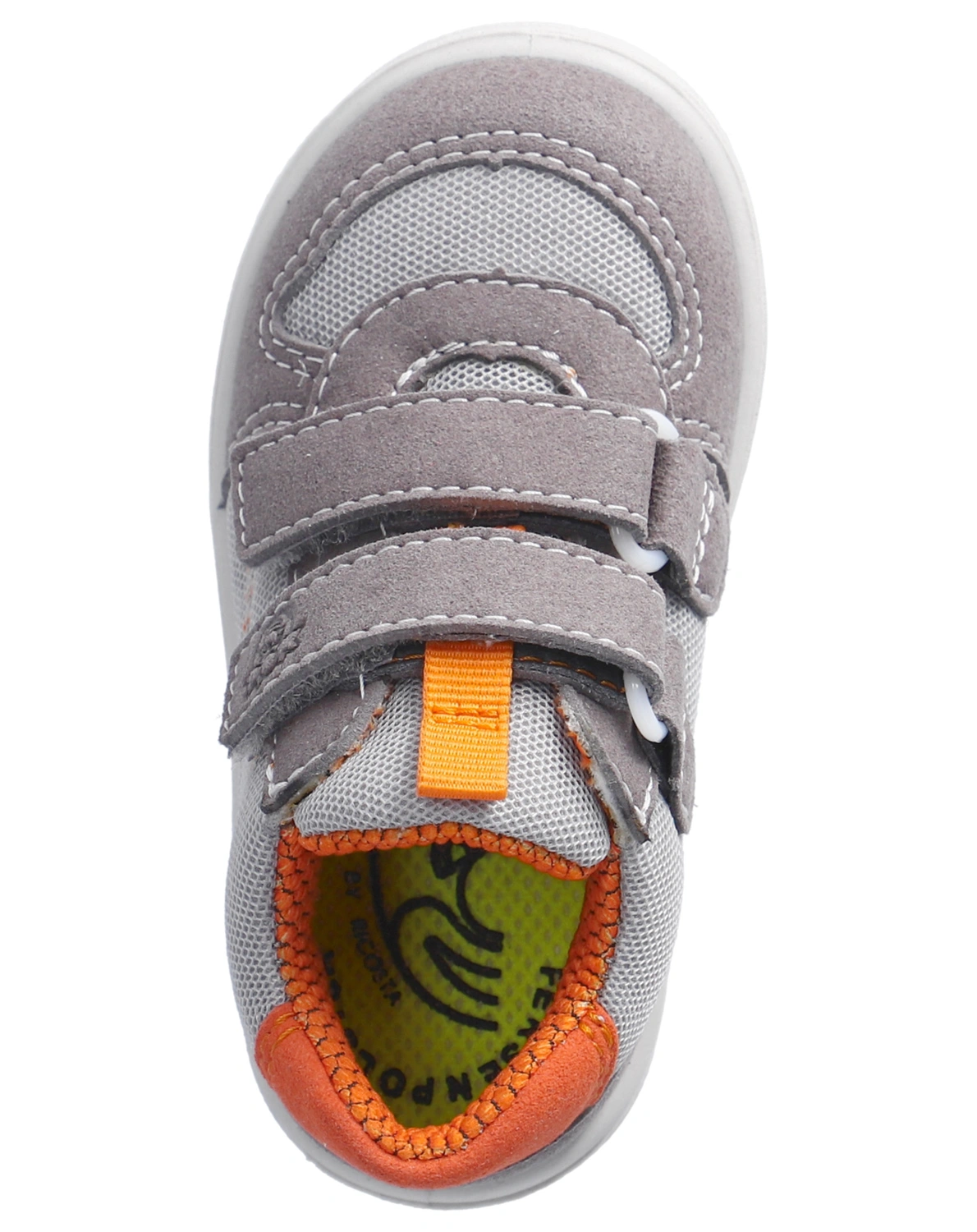 Klett-Lauflernschuhe SAM in graphit/hellgrau