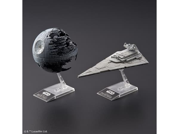 Revell Death Star II + Imperial Star Destroyer, Monteringssett, 1:2700000, Death Star II + Imperial Star Destroyer, Hankjønn, Plast, Star Wars
