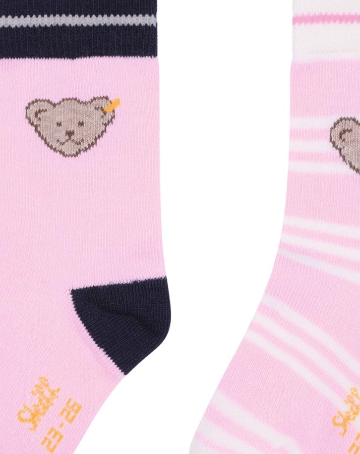 Socken MELKER 2er Pack in steiff sweet lilac