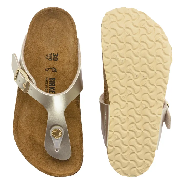 Birkenstock Gizeh Electric Metallic Slippers Junior