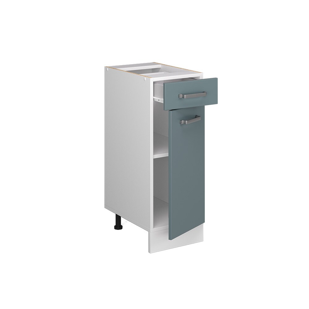 Vicco Schubunterschrank Küchenschrank R-Line Solid Weiß Blau Grau 30 cm modern