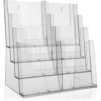 Promocome - Présentoir multi-formats pour brochures A4, A5, 1/3 A4, A6
