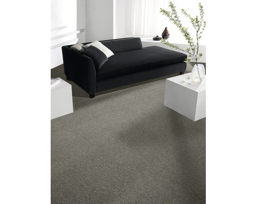 Velours tapijt Verona, kleur 249 bruin, 400 cm breed (per meter verkocht)
