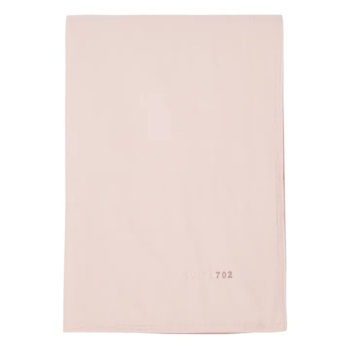 Suite 702 Housse de couette en percale organique | Blush