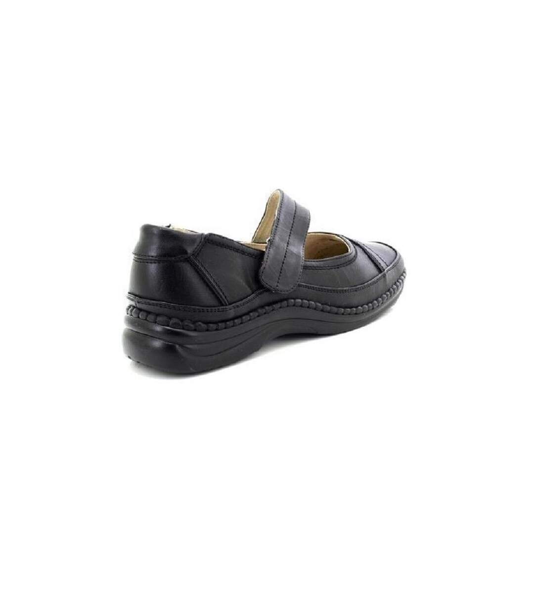 Boulevard - Mary Jane extra larges - Femme (Noir) - UTDF168