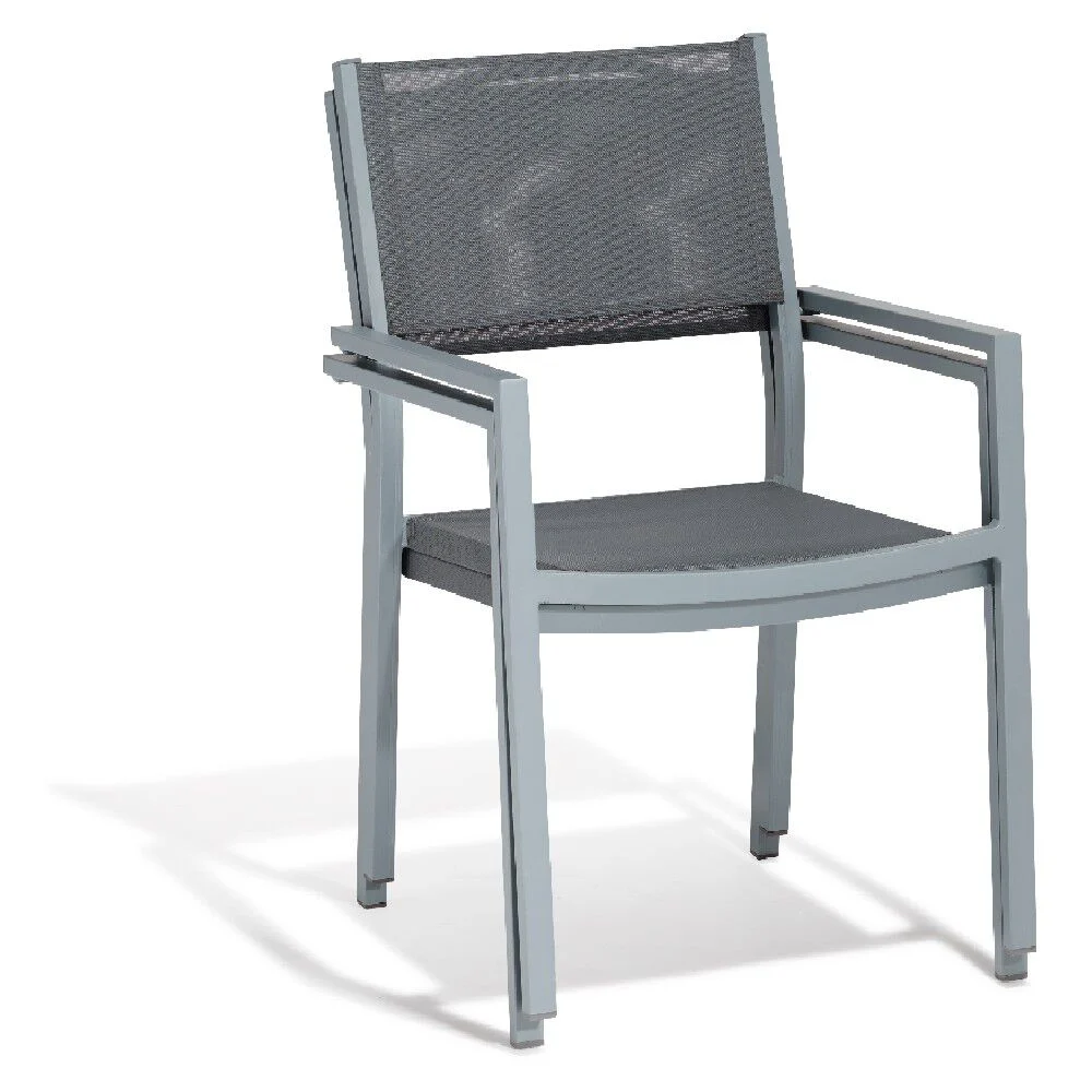 Fauteuil Oslow gris anthracite