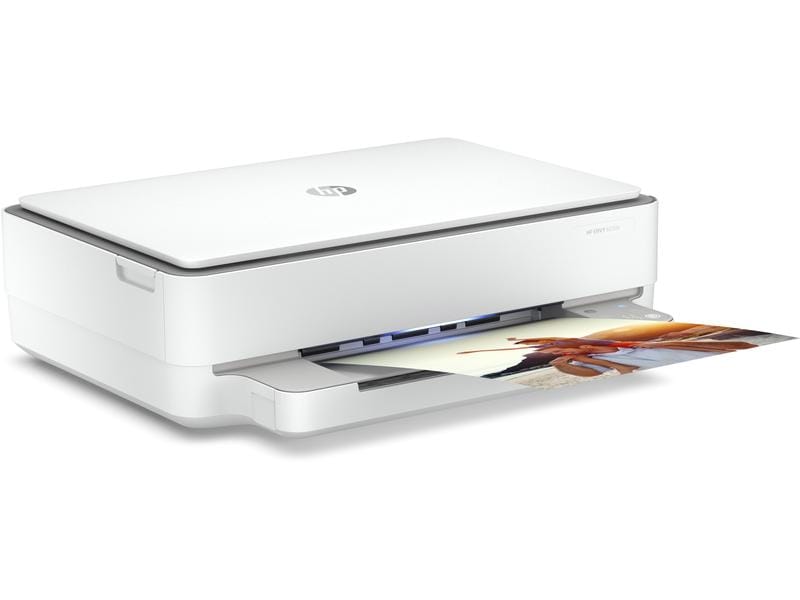 HP Multifunktionsdrucker ENVY 6030e All-in-One 3-in-1-Tintenstrahl-Multifunktionsdrucker mit WLAN, Bluetooth sowie HP Plus mit vielen zusätzlichen Services