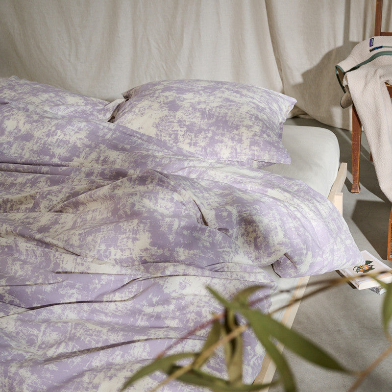 Kissenbezug Thea undyed/ lavendel