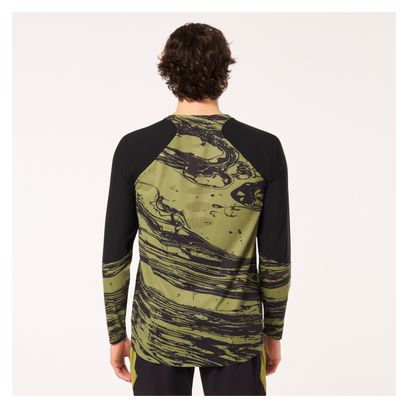 Maillot Manches Longues Oakley Seeker Airline Vert
