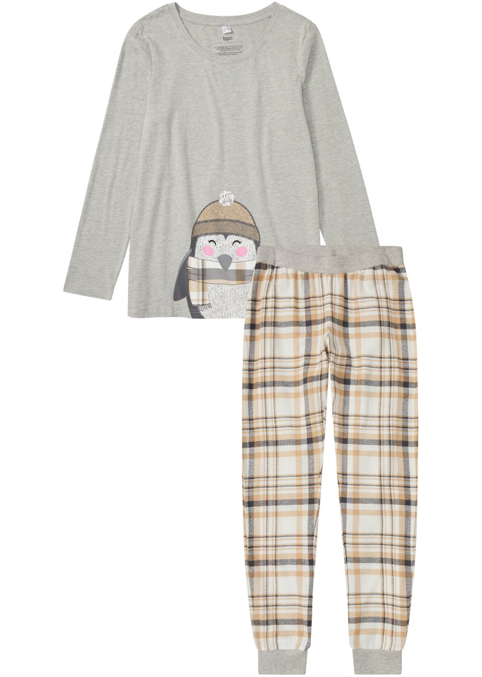 Pyjama avec pantalon en flanelle