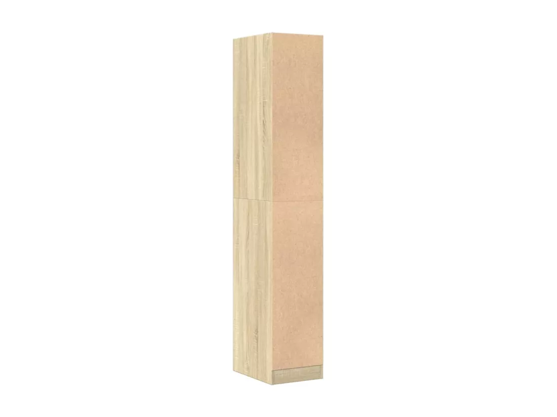 Armoire d'apothicaire chêne sonoma bois d'ingénierie