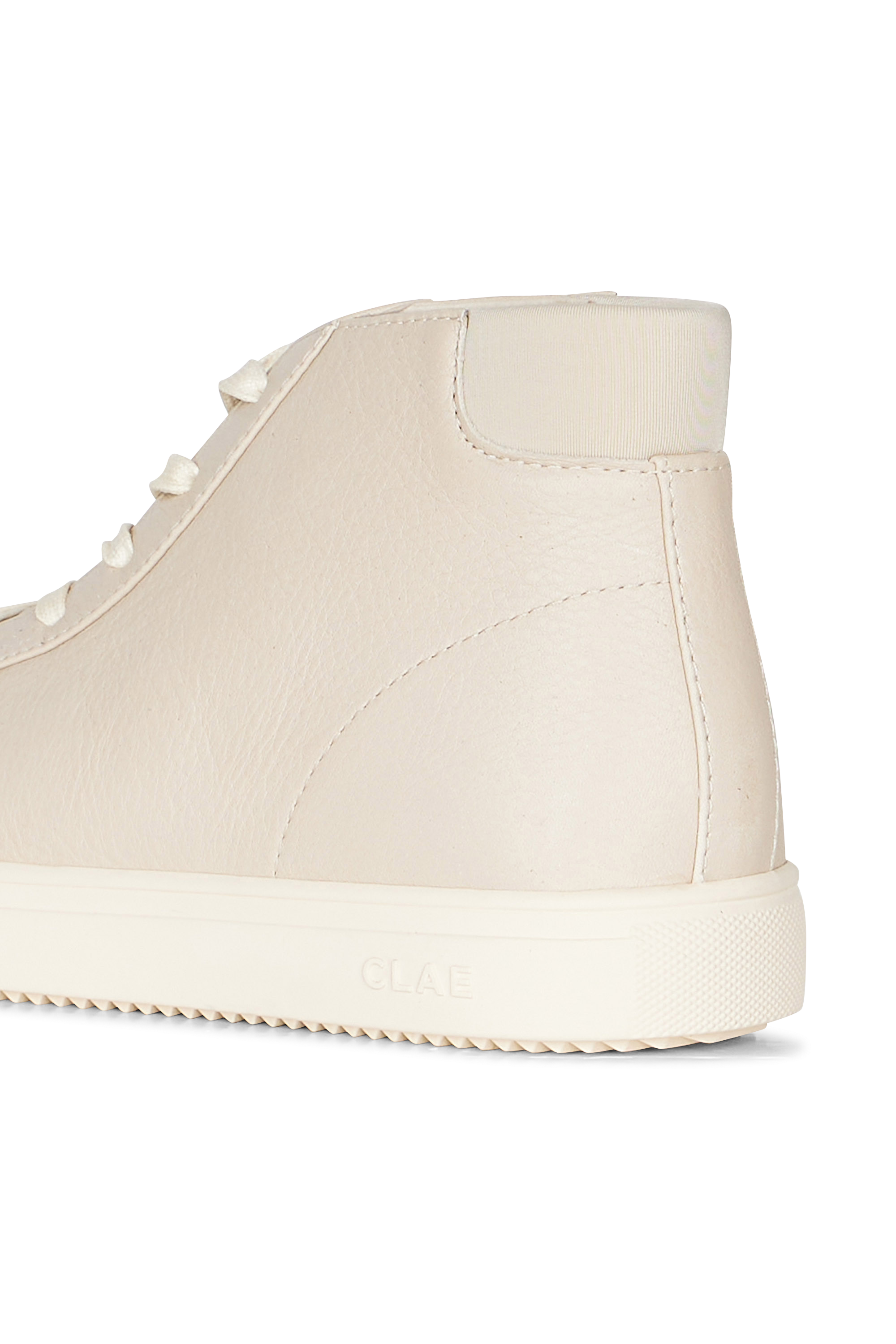 CLAE Baskets BRADLEY MID OFF WHITE LT Beige