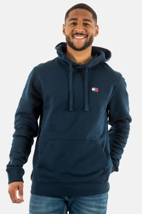 Sweat tommy jeans reg badge c1g dark night navy