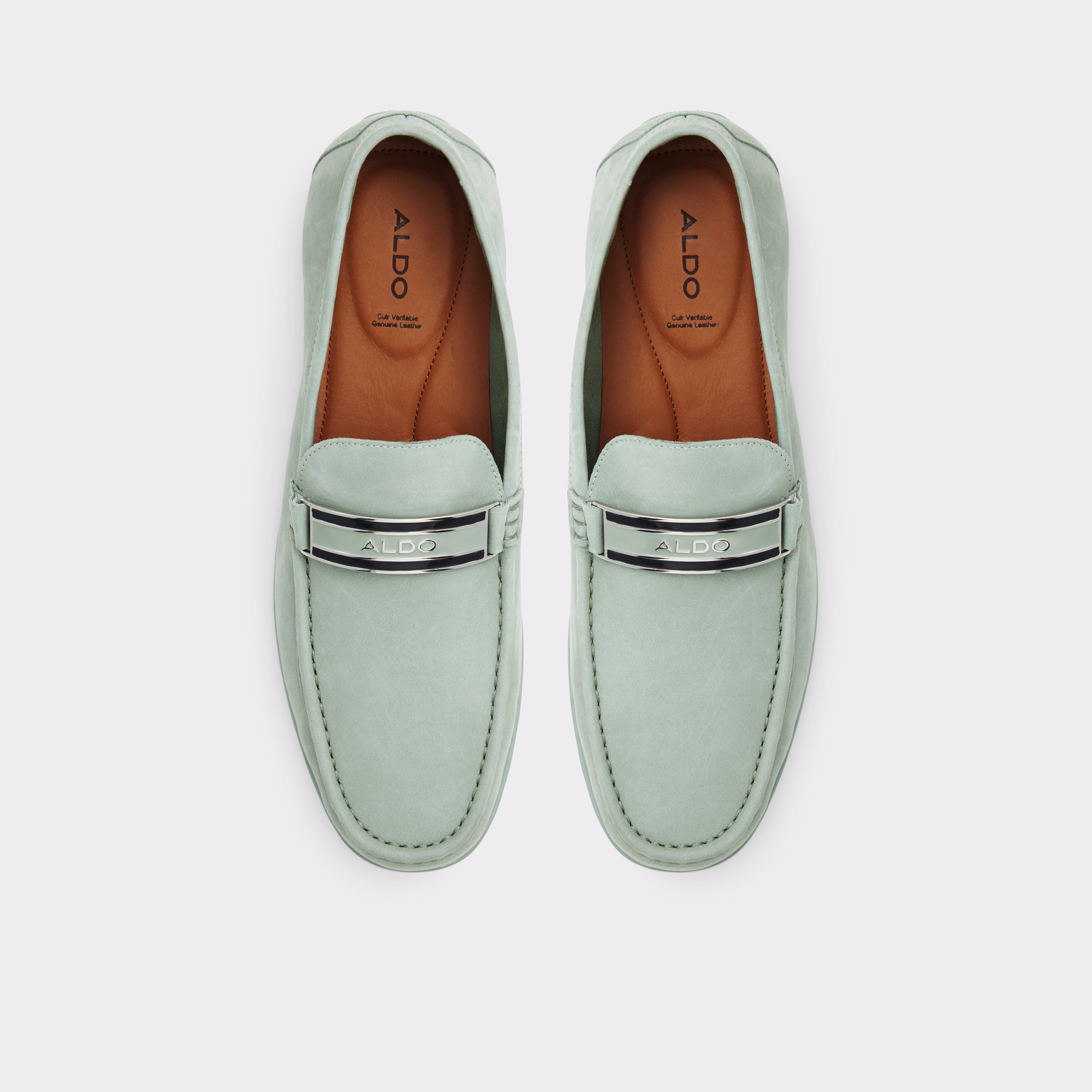 Turin Light Green Men Casual Shoes