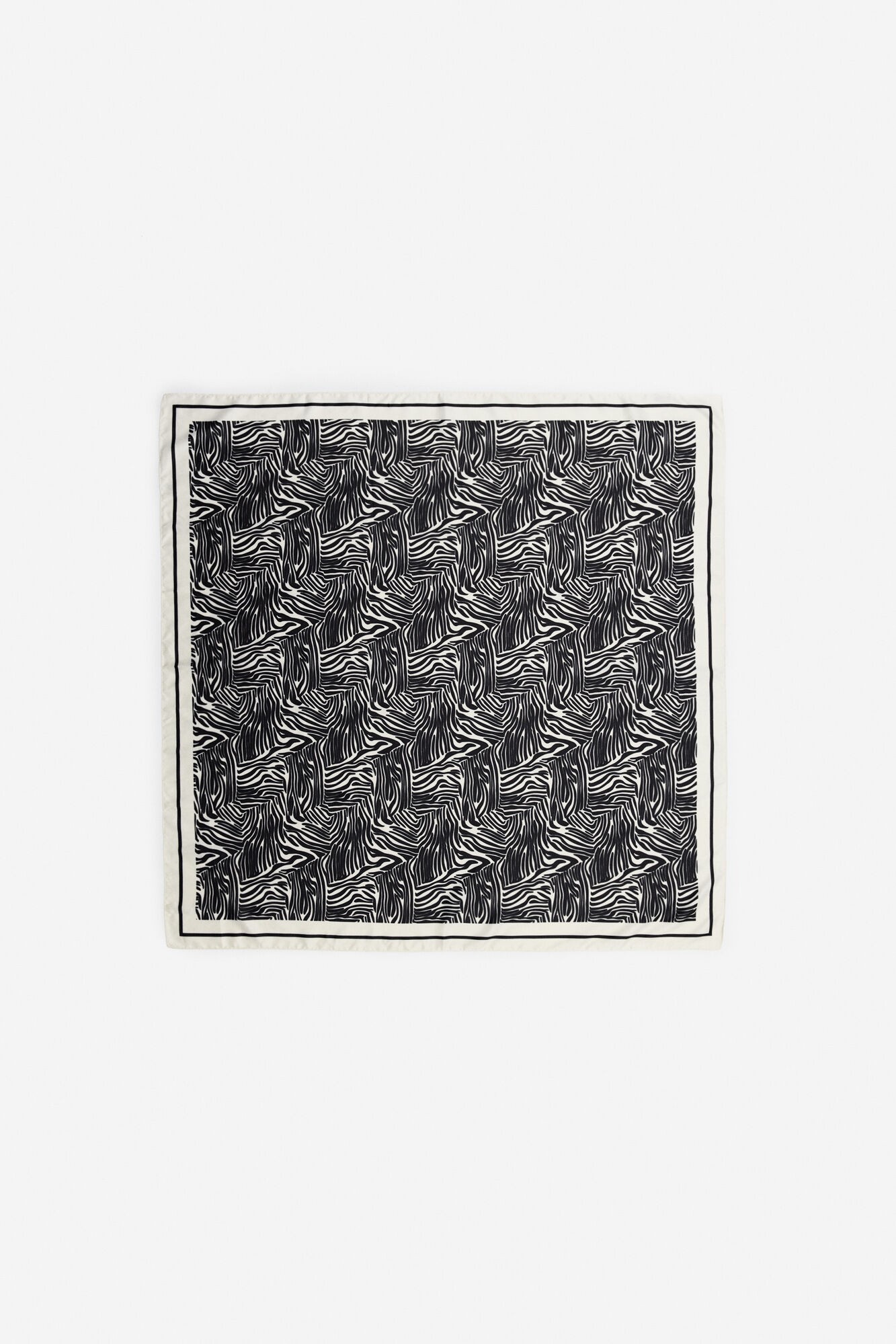 Cachecol Zebra - Preto