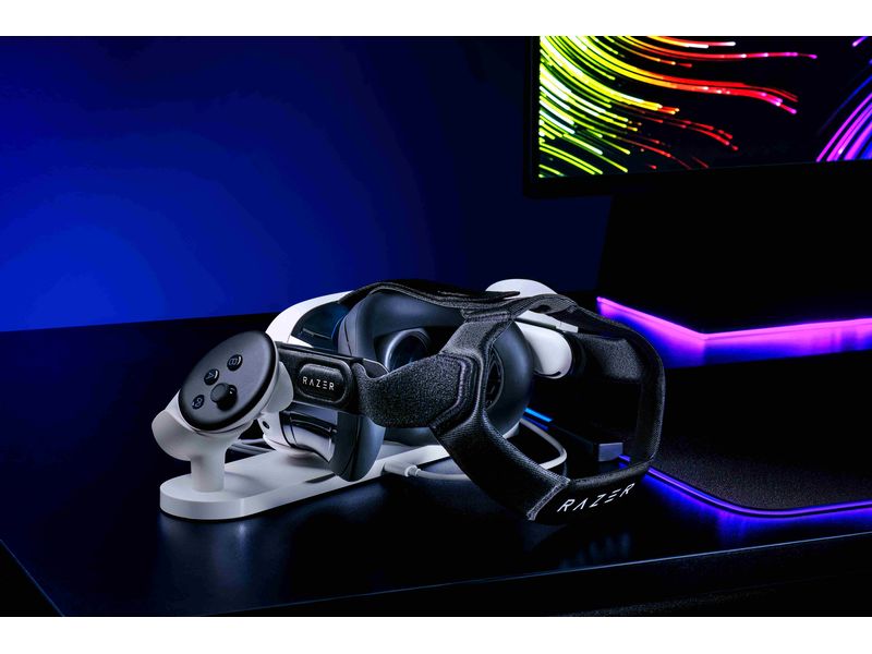 Razer Verstellbares Kopfbandsystem für Meta Quest 3 Ergonomisches VR-Kopfriemen-System