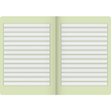 BRUNNEN Schulheft Young Vivendi gelb A5, liniert, Liniatur 2, 32 Blatt