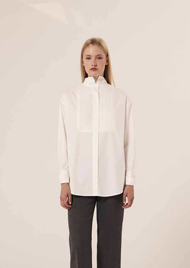 Chemise Carlinablanche en popeline