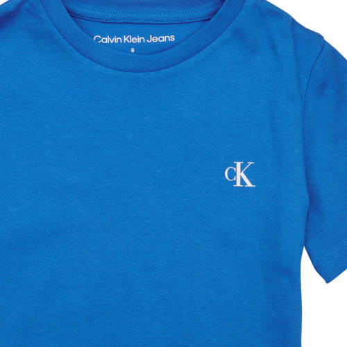 Calvin Klein Jeans - PACK MONOGRAM TOP X2 - Bleu / Bleu