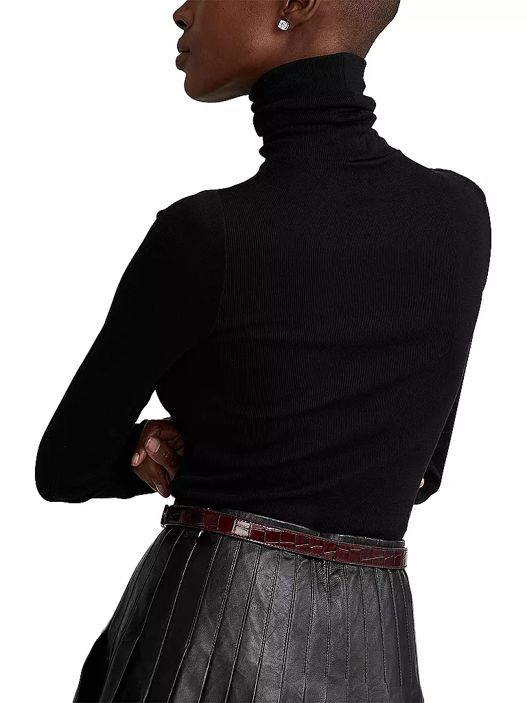POLO RALPH LAUREN Rollkragenshirt schwarz