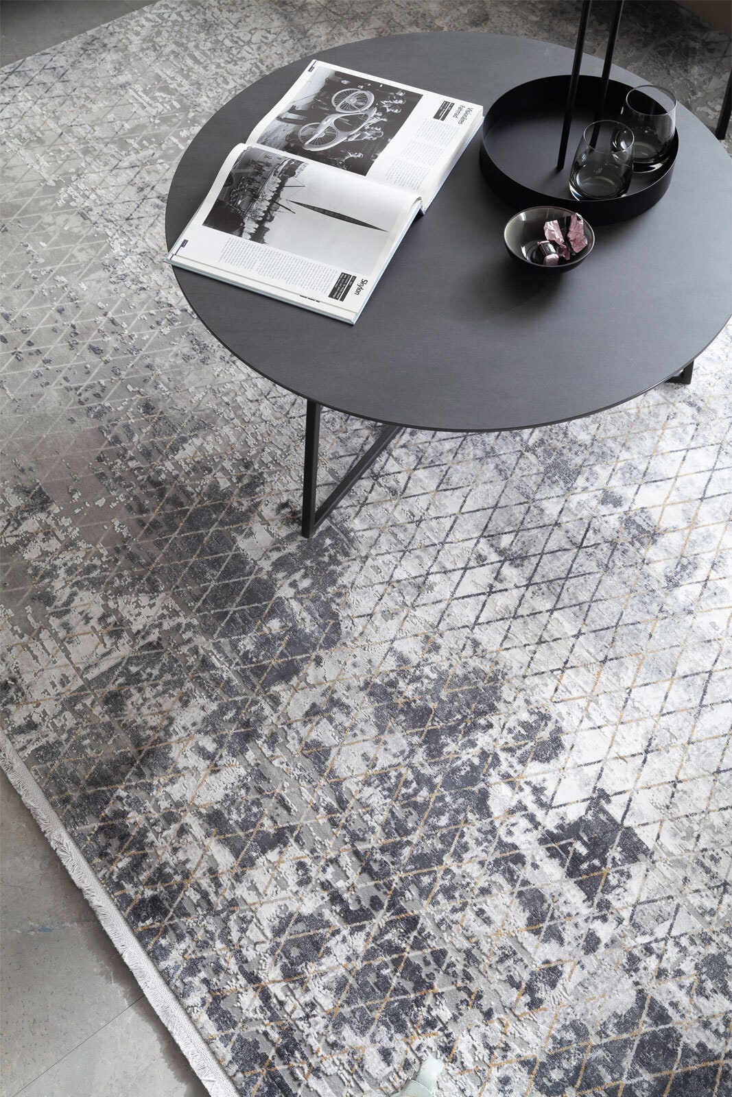 SCHÖNER WOHNEN-Kollektion Teppich VISION 200 x 290 cm anthrazit