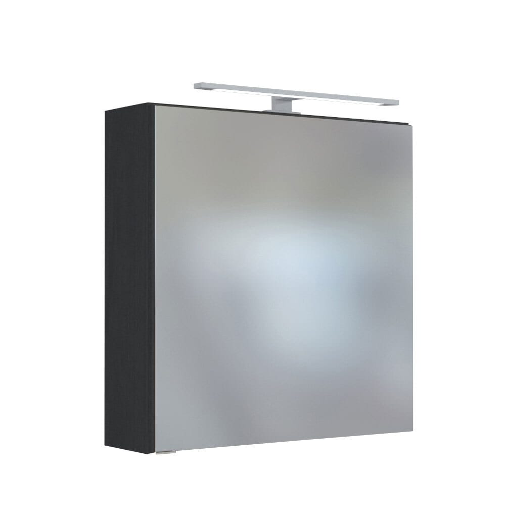 Spiegelschrank Davos Spiegelfront Weiß/Korpus Weiß 60x64x20 cm