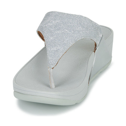 FitFlop - LULU SHIMMER TOE POST - Argenté