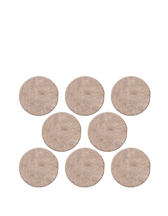 Patin en feutre laine adhésif rond beige Scotch ø22 mm, lot de 8