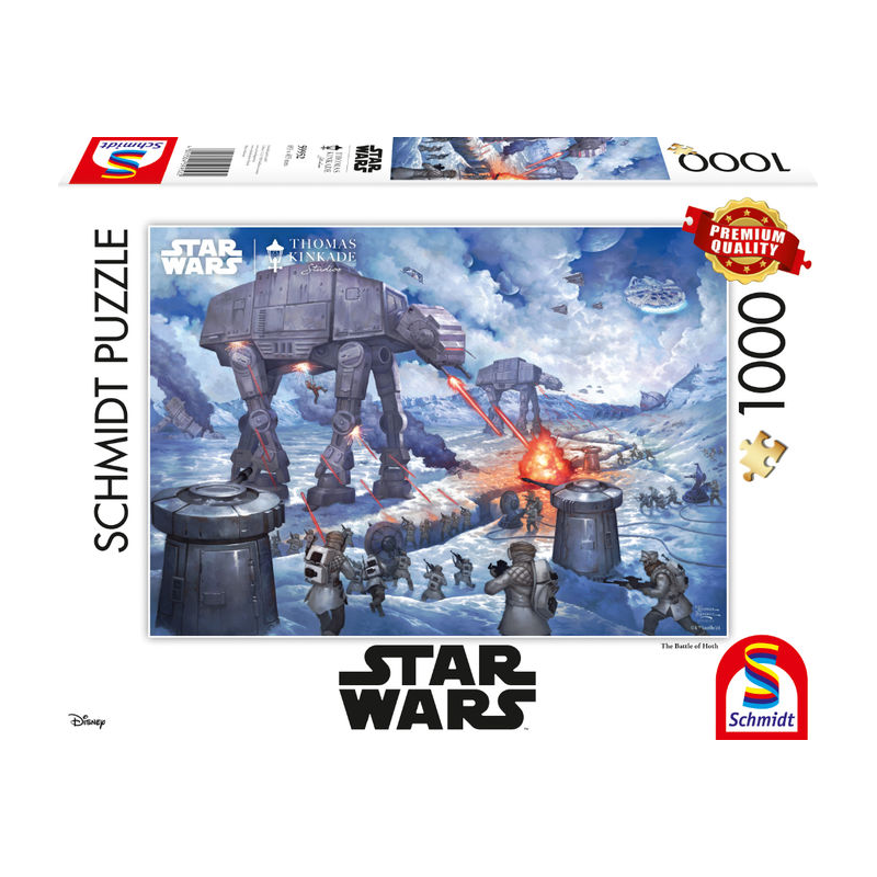 Puzzle Star Wars 1000 pièces - The Battle of Hoth