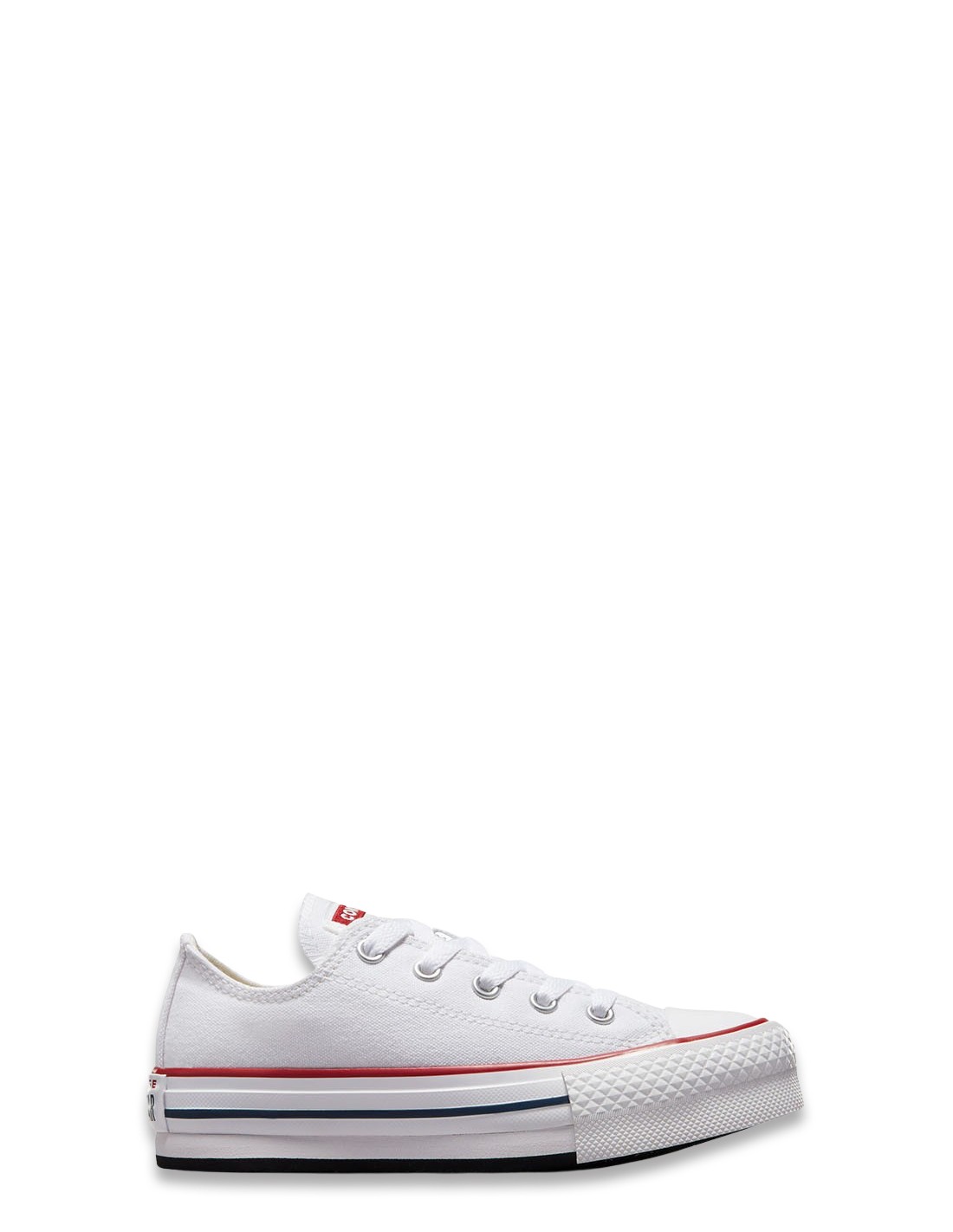 converse Sneakers compensées enfant ctas eva lift ox blanc