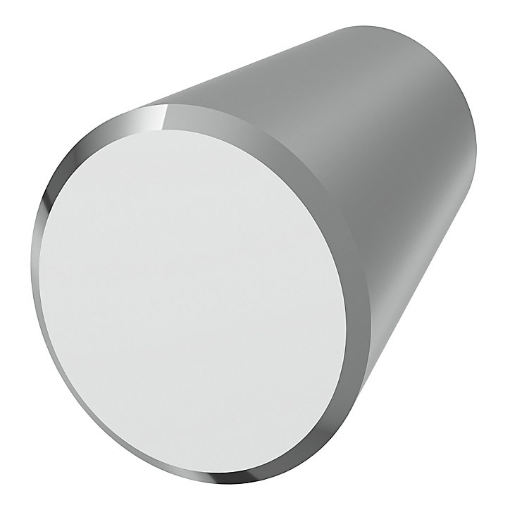 Bouton de meuble cône GoodHome Irvil gris Ø2cm x h. 2.5cm x p.2.5cm