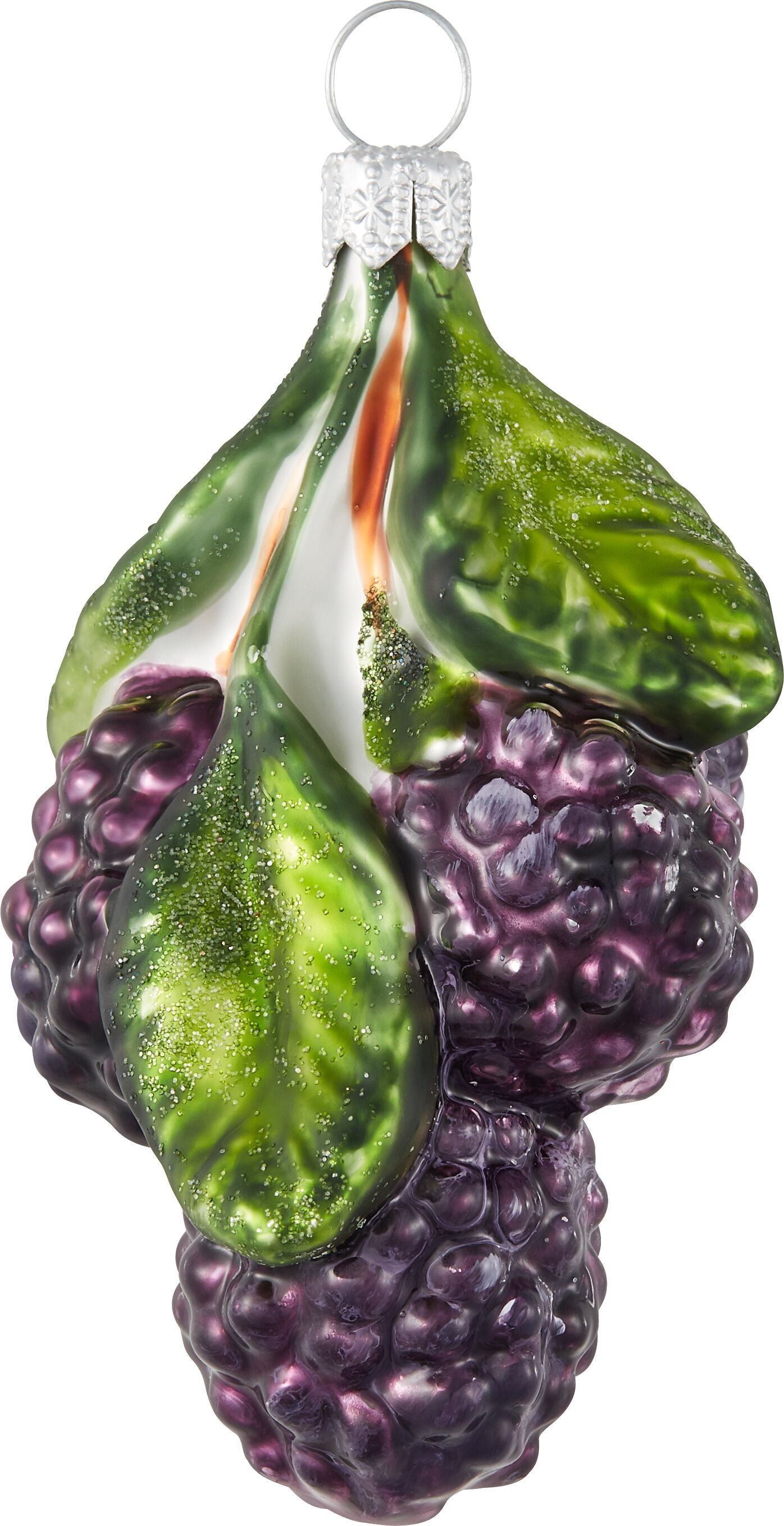 RASPBERRIES Glasfigur - Violett / H: 8.0 cm
