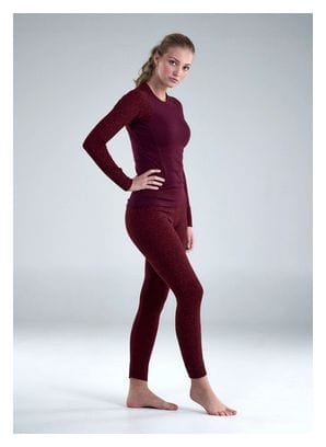 Legging Long Devold Duo Active Merino 205 Bleu Femme