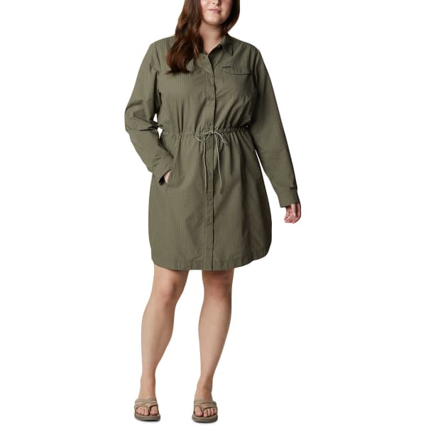 Robe COLUMBIA SILVER RIDGE™ NOVELTY DRESS STONE GREEN
