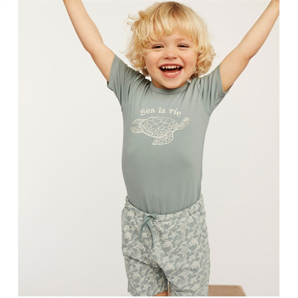 Køb Sofie Schnoor Dusty Blue Monty Shorts