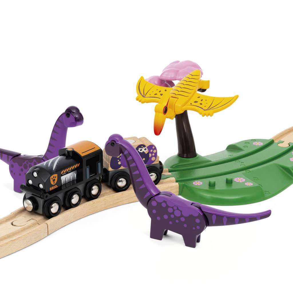 BRIO Spiel Dinosaurier Abenteuer-Set
