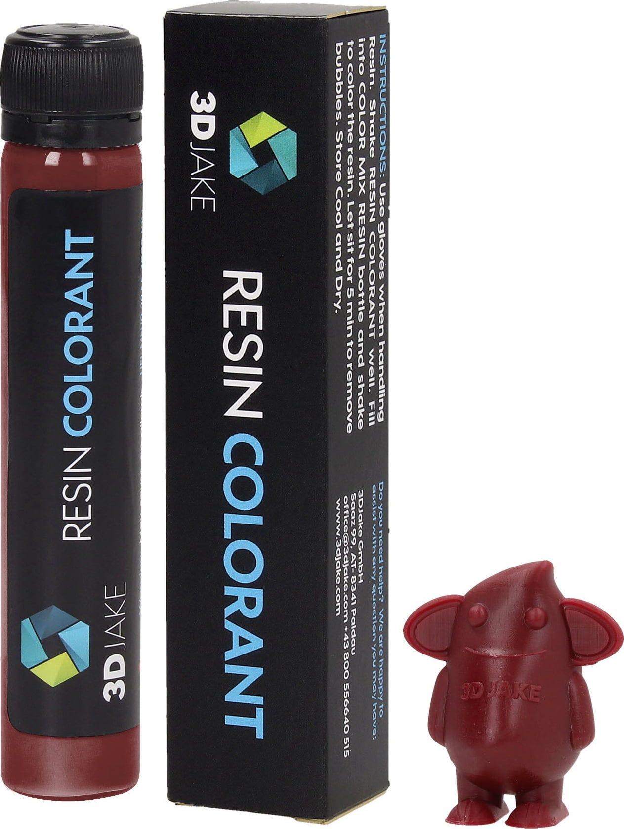 3DJAKE  Resin Colorant Purpurrot, 25 g    Resin Farbstoff in Purpurrot