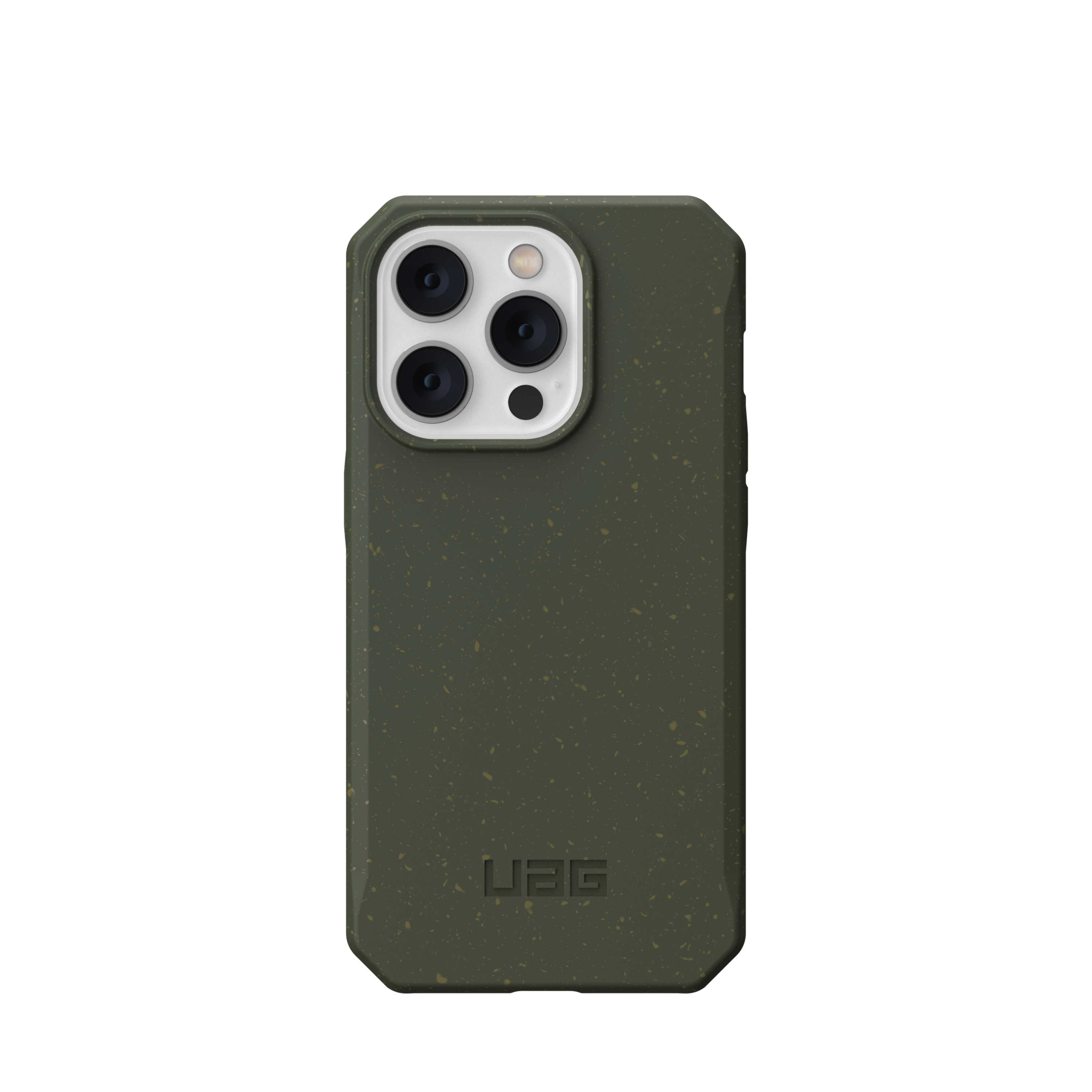 iPhone 14 Pro Bio Gummi Schutzhülle Outback Eco Friendly Nachhaltig Kompostierbar (114074117272) - Olive Drab