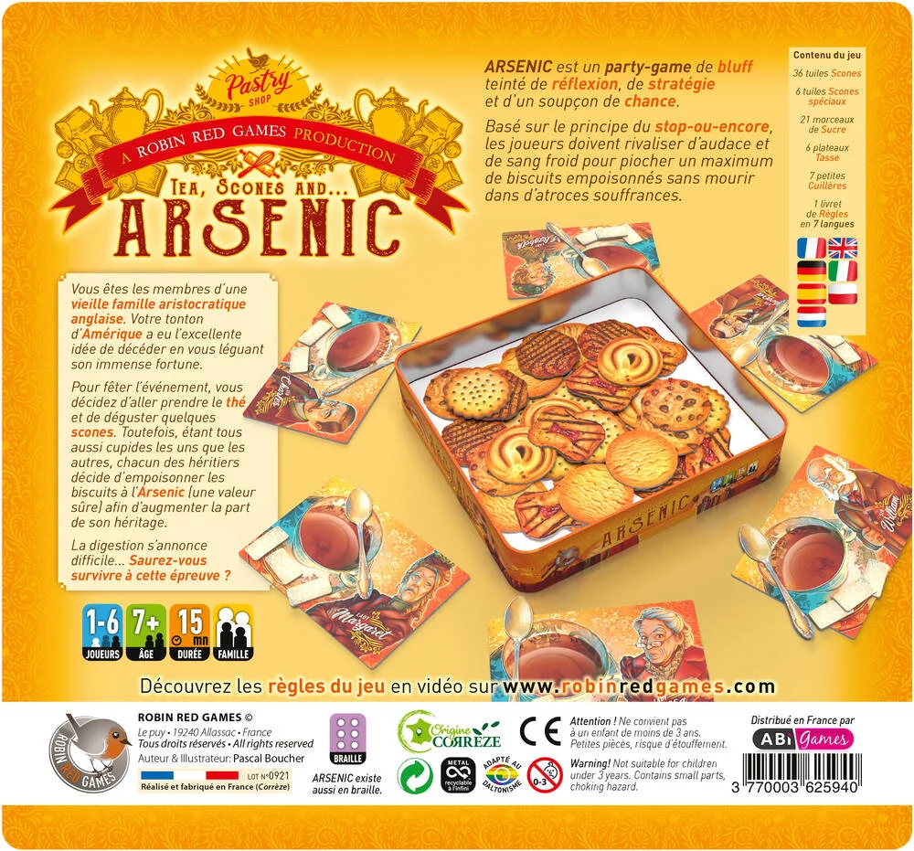 TEA, SCONES AND ARSENIC
