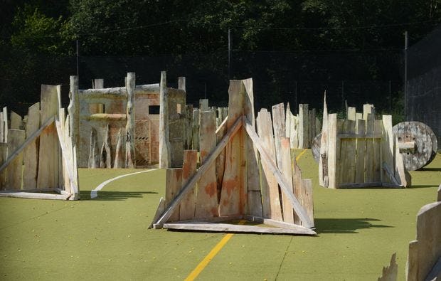 Paintball spielen am Biggesee als Geschenk