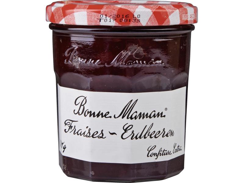 Bonne Maman Glas Konfitüre Erdbeeren 370 g Fruchtige Marmelade mit Erdbeeren
