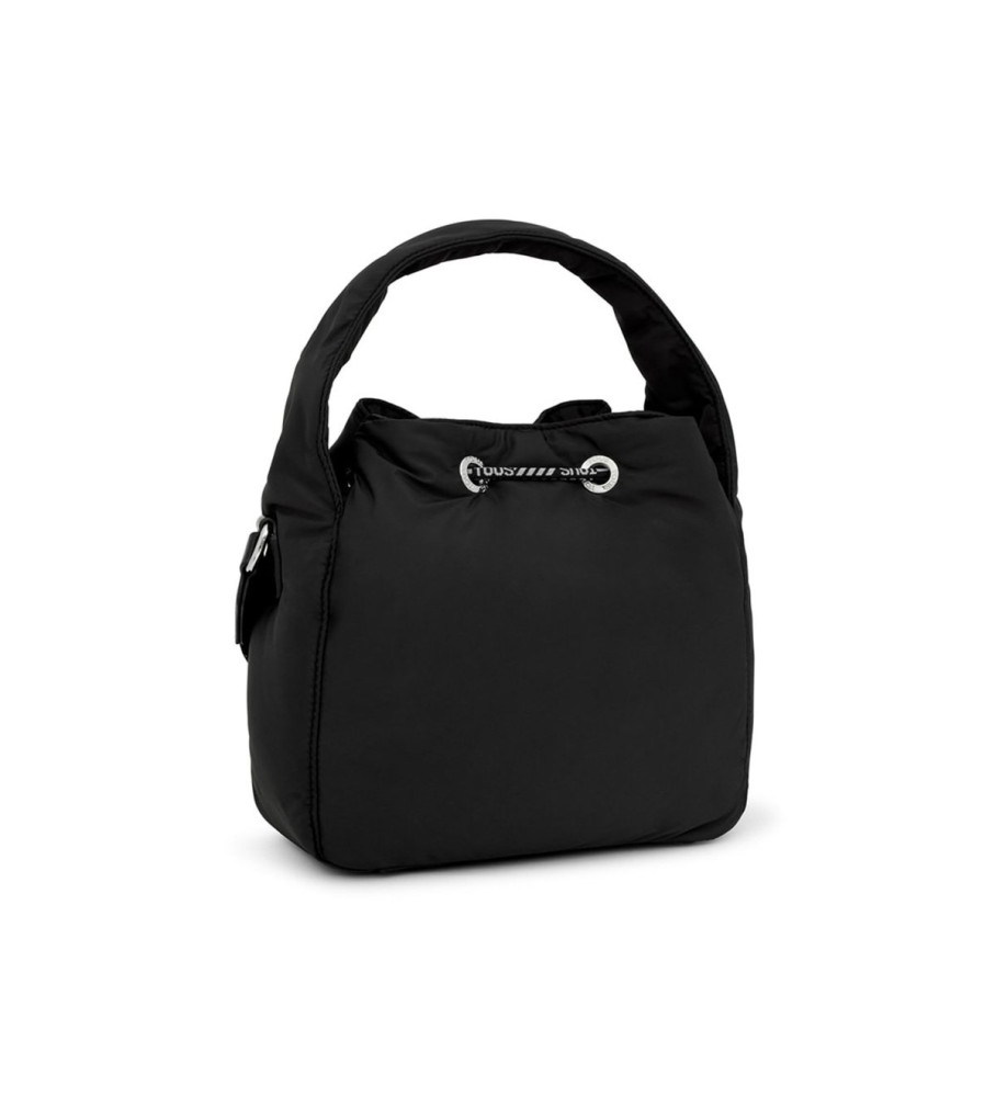 Bolsa Tous T Carol Soft Black Bucket