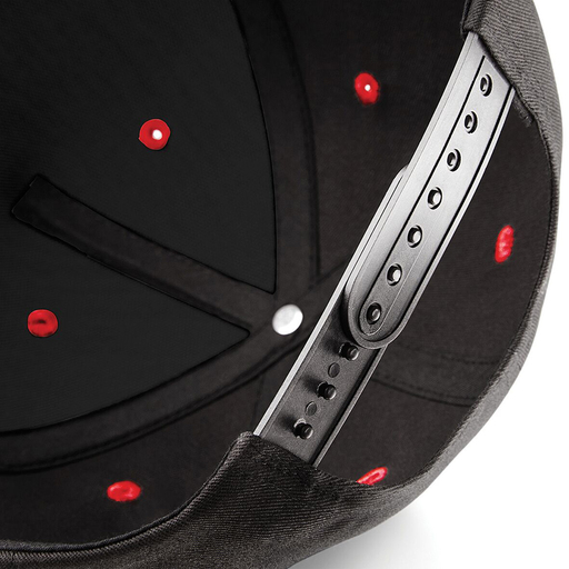 Boné/Viseira Beechfield Snapback, 2 cores, 5 painéis