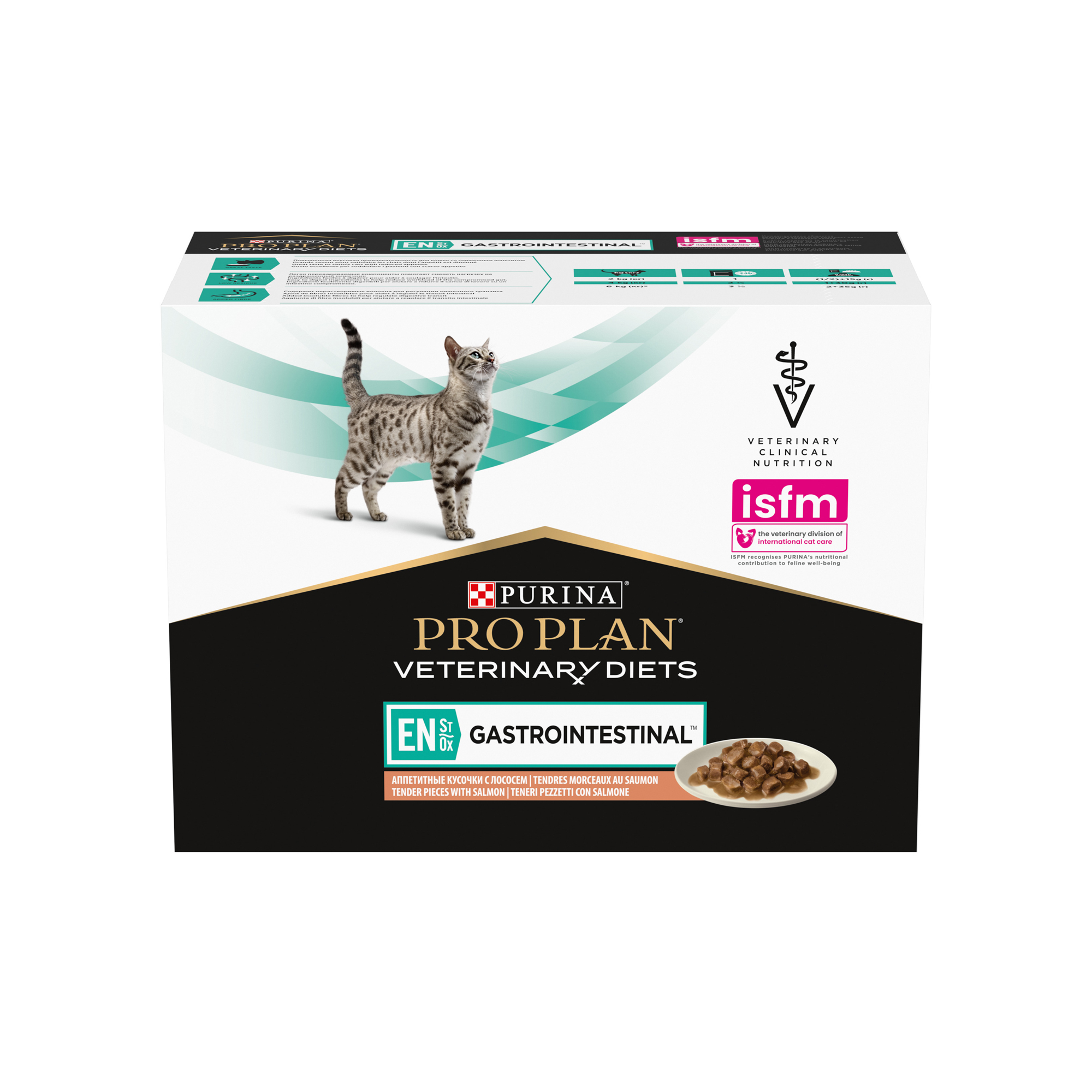 Purina Pro Plan Veterinary Diet EN Gastrointestinal - Kat - Pouch Zalm