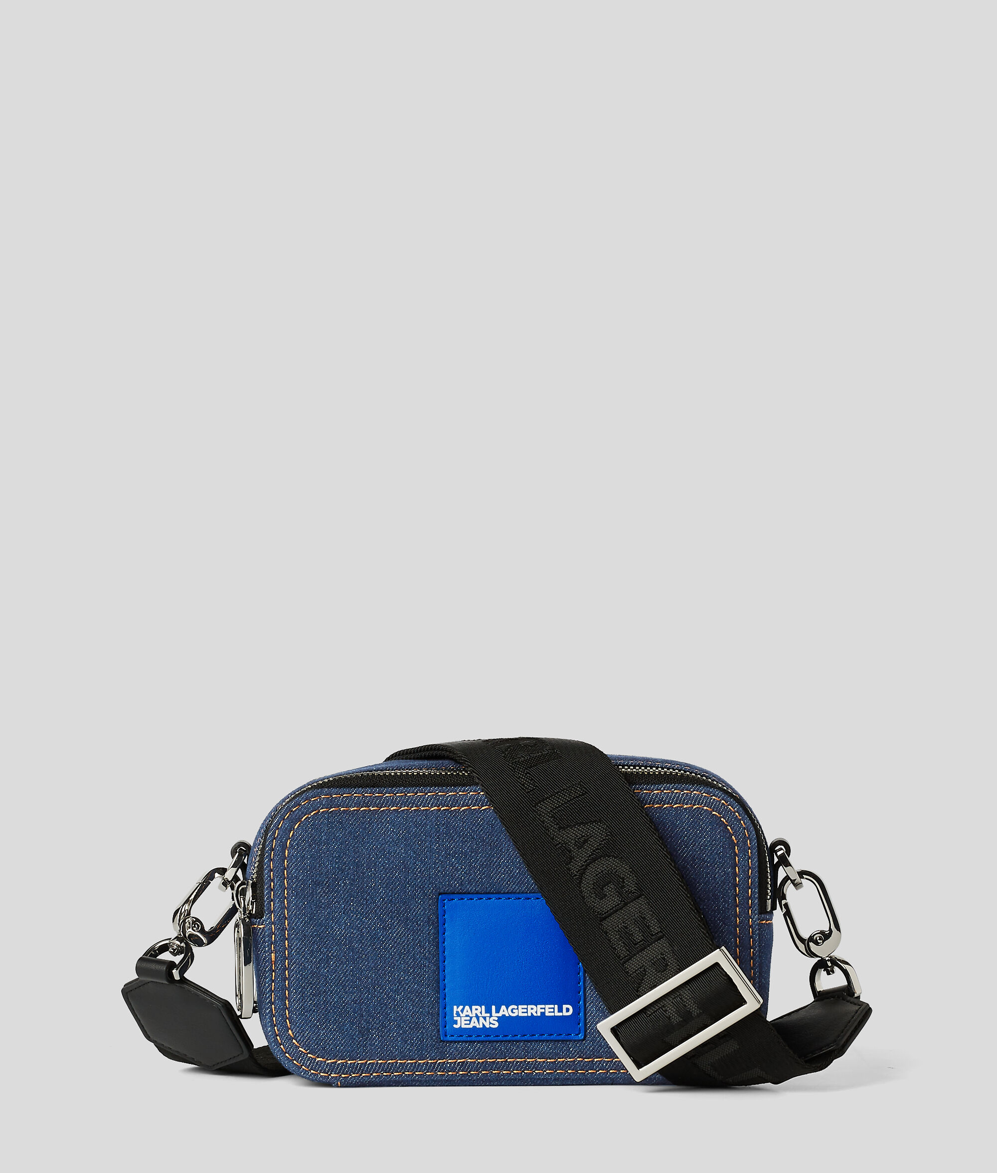 Sac caméra en denim KLJ